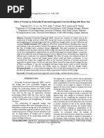 Effect of Torsion On Externally Prestressed Segmental Concrete Bridge With Shear Key PDF