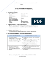 Silabo de Topografia General-CAPECO