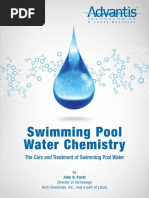 Advantis Pool Chemistry Book - EnGLISH