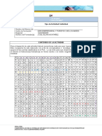 Sopa de Letras Puc