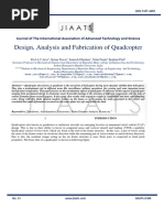 Design, Analysis and Fabrication of Quadcopter