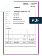 NDT PT Procedure