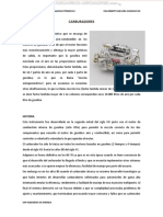 Manual Carburadores Partes Componentes Mecanismo Funcionamiento Circuitos Ralenti Arranque Tipos Clasificacion PDF