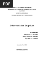 Enfermedades Eruptivas