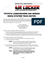 LC 200 Series Kdss Leveling