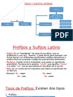 Prefijos y Sufios Latinos