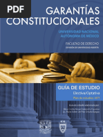 Garantias Constitucionales 4 Semestre PDF