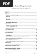 QlikView Extractor Technical Design Specification