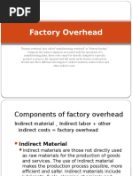 Factory Overhead - RFD