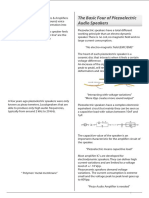 The Basic Four of Piezoelectric Audio Speakers PDF