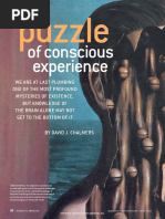 The Puzzle of Conscious Experience - SciAm, 2002 PDF