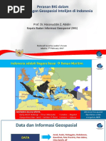 Peranan Big Dalam Pengembangan Geospasial Intelijen Di Indonesia