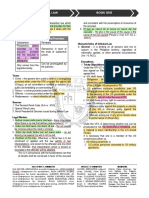 SBC Memory Aid Criminal Law 1