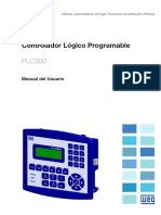 WEG plc300 Manual Del Usuario 10001626215 Manual Espanol PDF