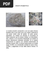 Descripciones Rocas, Laboratorio 5 USCO