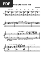 Harmonizing The Diminished Scale