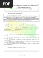 A.2 Teste Diagnóstico Os Romanos Na Península Ibérica 1