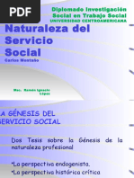 Naturaleza Del Servicio Social