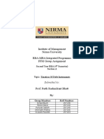 Taxation of Debt Instruments