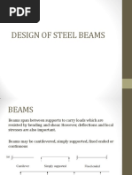 Design of Steel Beams PDF