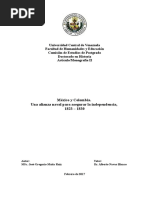 México y Colombia. Una Alianza Naval para Consolidar La Independencia 1823 - 1830