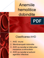 Anemiile Hemolitice Dobindite