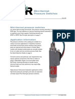 SOR Pressure Switch