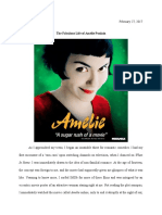 Essay The Fabulous Life of Amelie Poulain