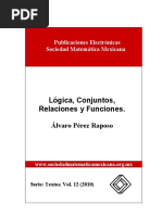 Lógica, Conjuntos, Funciones y Relaciones