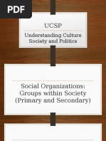 Social Organizations