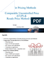 Transfer Pricing Methods