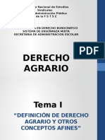 Derecho Agrario