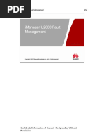 U2000 Fault Management ISSUE1