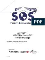 ACTG 2011 - Midterm Package - 2012-2013