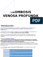 Trombosis Venosa Profunda