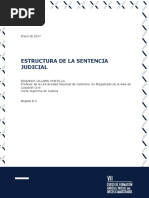 Módulo Estructura de La Sentencia Judicial