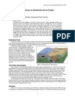 The Impacts of Volcanoes On Guatemala and Its People