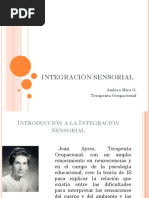 UNAB INTEGRACIÓN SENSORIAL Clase 1 PDF