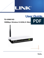 TD-W8951ND User Guide PDF