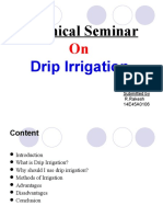 Rakesh PPT On Drip Irrigation