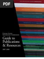 Guide To Publications & Resources: United States Sentencing Commission