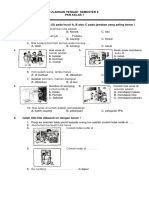 Soal Uts PKN Kelas 1 Semester 2 PDF