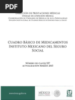 Cuadro Basico de Medicamentos