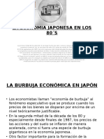 La Economia Japonesa en Los 80 S