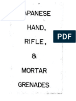 Japanese Hand Rifle and Mortar Grenades