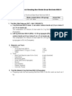 REPORT - Trial Mix Material Grout (Pumpable)