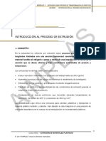 1-1 Introducción Al Proceso de Extrusión