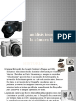 Analisis Tecnologico de La Camara