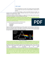 La Física de La Luz