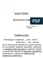 Clase 01 ANATOMÍA INTRODUCCIÓN Y HUESOS DE MIEMBRO SUPERIOR